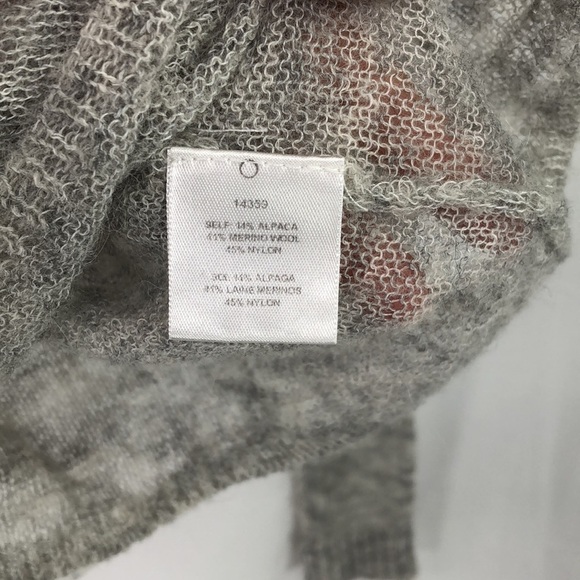 Dolan T-Shirt - Alpaca / Merino Blend Lite Sheer Sweater Distessed - XS/S - Picture 6 of 8